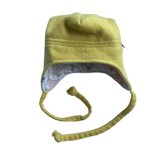 Woollen Hat Yellow with Nursery